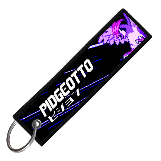 "JAPANESE PIDGEOTTO" CUSTOM KEY TAG