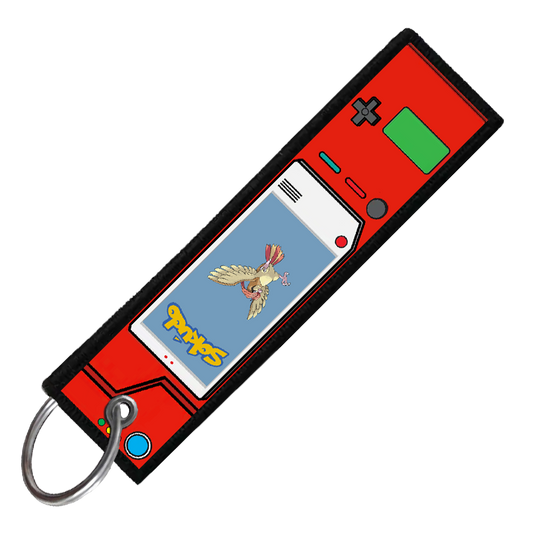 "PIDGEOTTO POKEDEX" CUSTOM KEY TAG