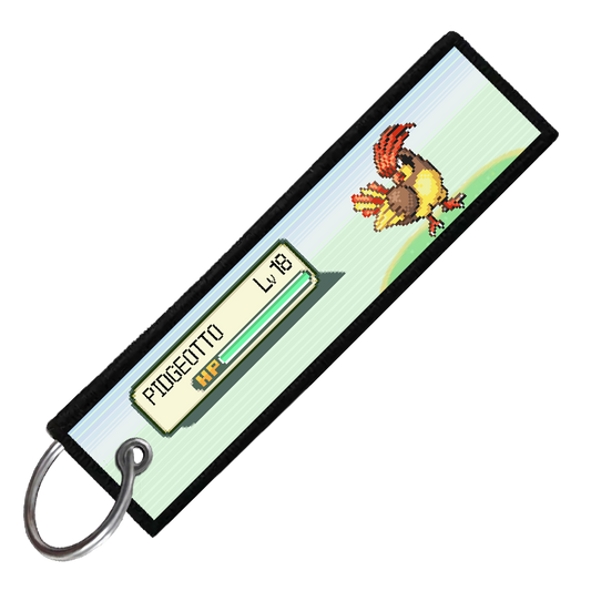 "PIDGEOTTO BATTLE ENCOUNTER" CUSTOM KEY TAG