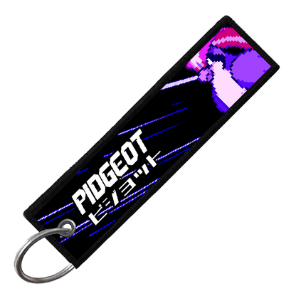 "JAPANESE PIDGEOT" CUSTOM KEY TAG