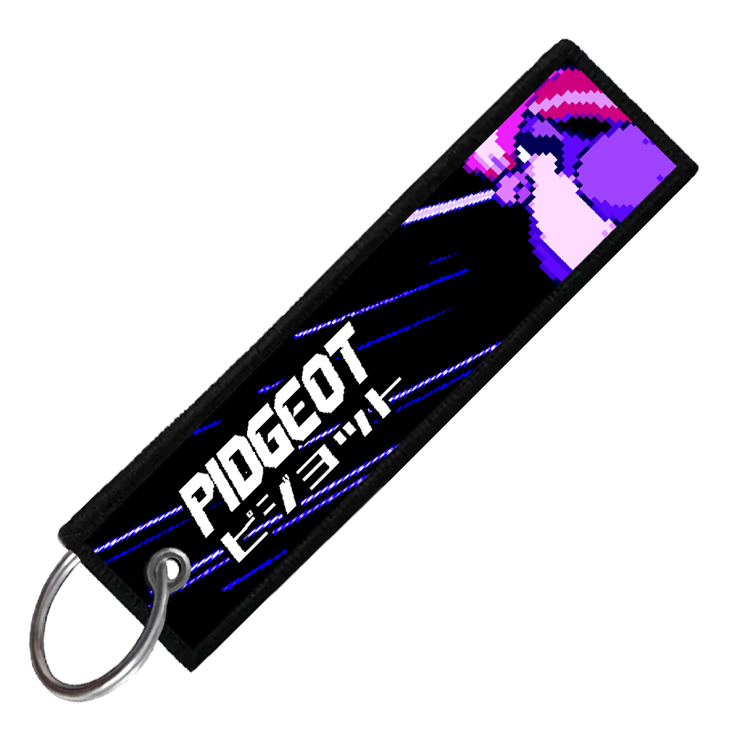 "JAPANESE PIDGEOT" CUSTOM KEY TAG