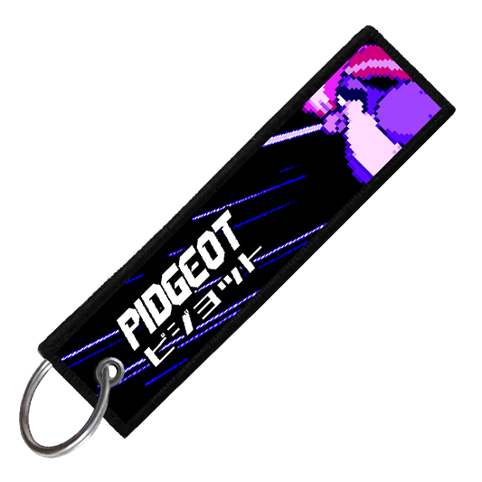 "JAPANESE PIDGEOT" CUSTOM KEY TAG