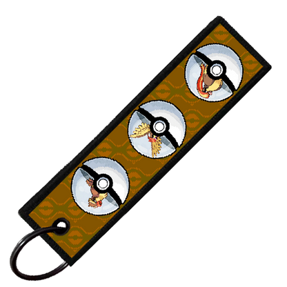"PIDGEY POKEBALL EVO" CUSTOM KEY TAG