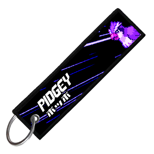 "JAPANESE PIDGEY" CUSTOM KEY TAG