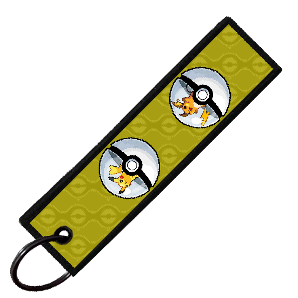 "PIKACHU POKEBALL EVO" CUSTOM KEY TAG