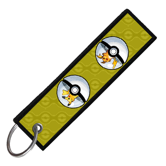 "PIKACHU POKEBALL EVO" CUSTOM KEY TAG