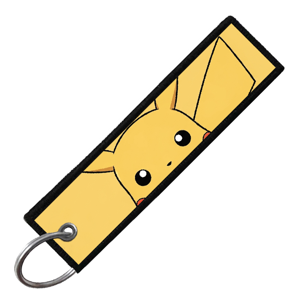 "PIKACHU PORTRAITS" CUSTOM KEY TAG