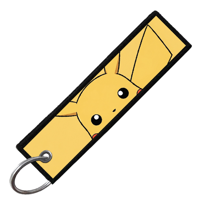 "PIKACHU PORTRAITS" CUSTOM KEY TAG