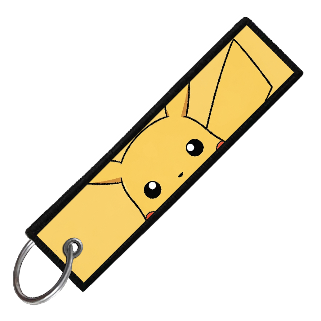 "PIKACHU PORTRAITS" CUSTOM KEY TAG