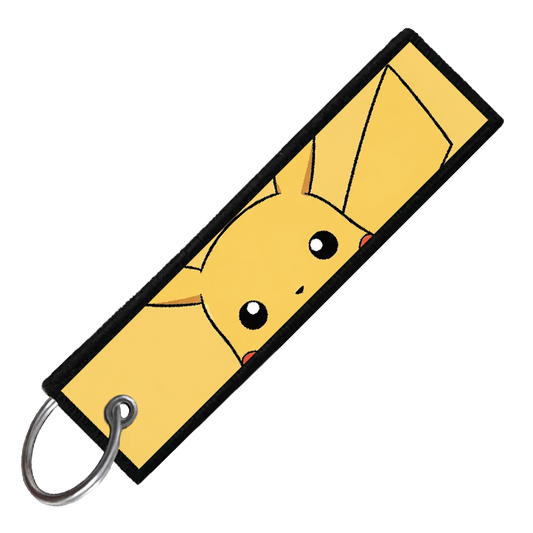 "PIKACHU PORTRAITS" CUSTOM KEY TAG