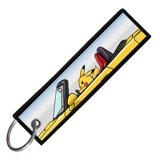 "PIKACHU CRUISER" CUSTOM KEY TAG