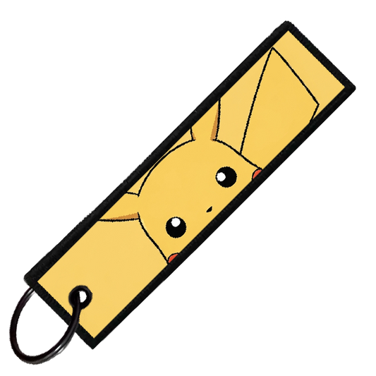 "PIKACHU PORTRAITS" CUSTOM KEY TAG
