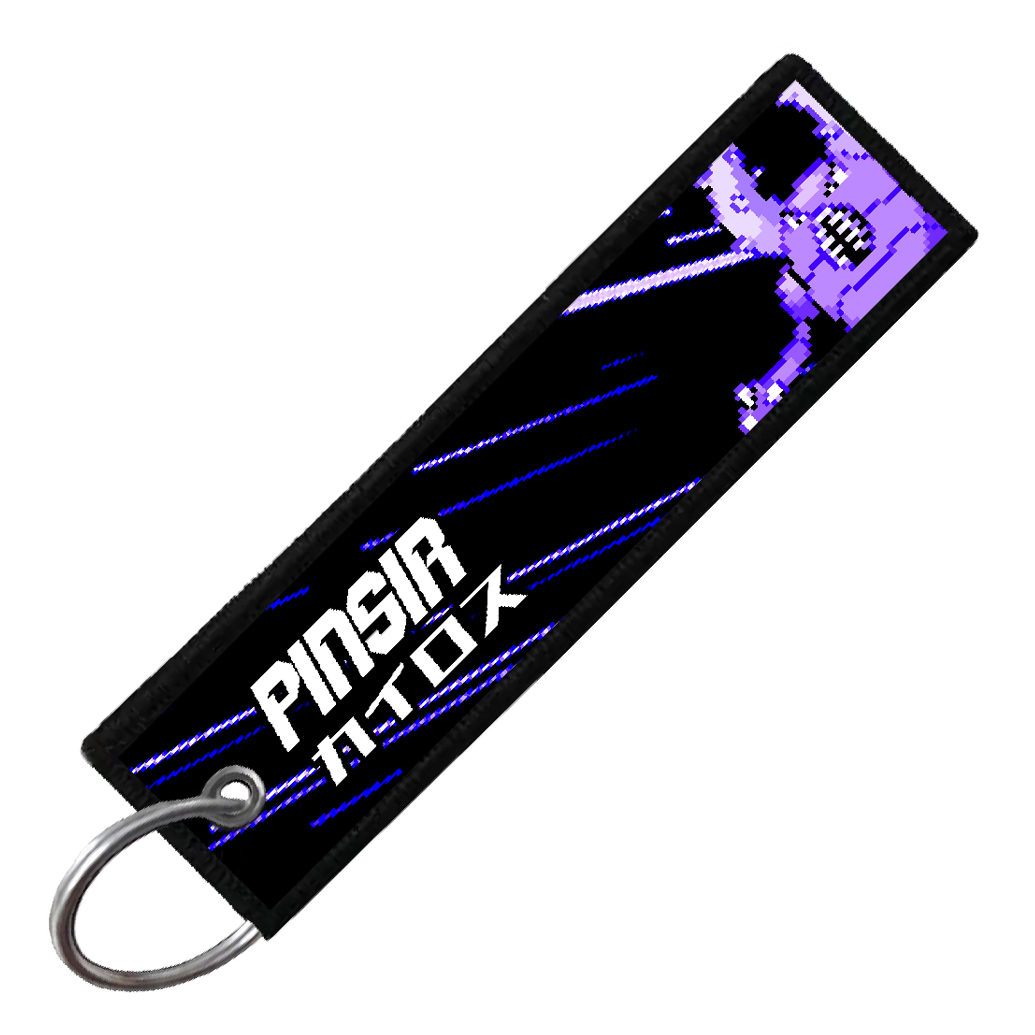 "JAPANESE PINSIR" CUSTOM KEY TAG