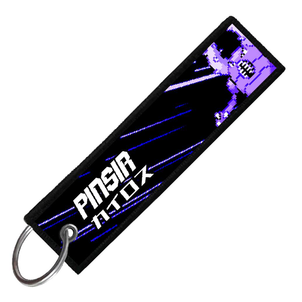 "JAPANESE PINSIR" CUSTOM KEY TAG