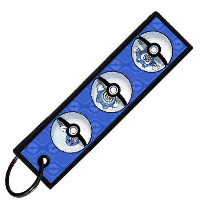 "POLIWAG POKEBALL EVO" CUSTOM KEY TAG