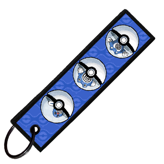 "POLIWAG POKEBALL EVO" CUSTOM KEY TAG