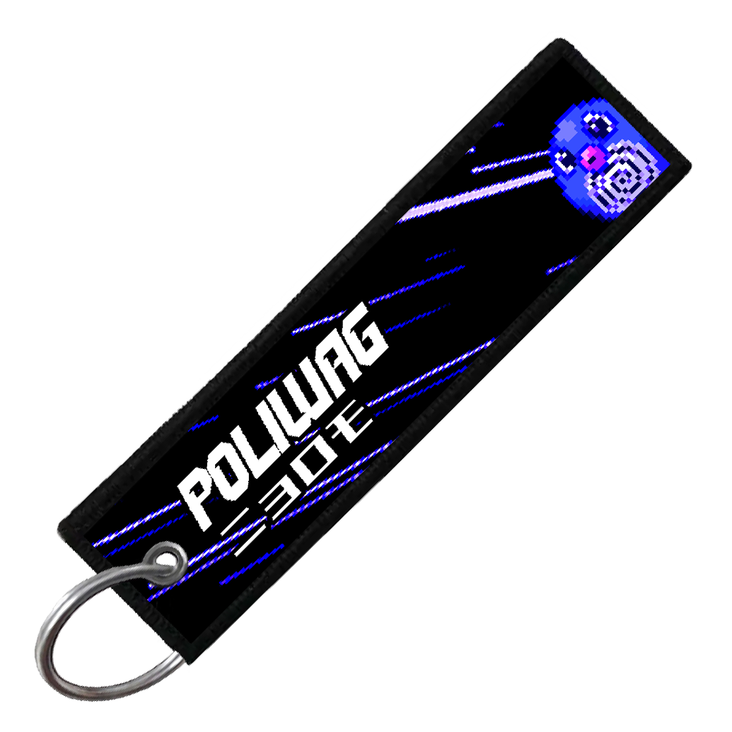 "JAPANESE POLIWAG" CUSTOM KEY TAG
