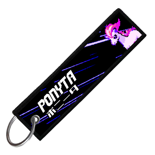 "JAPANESE PONYTA" CUSTOM KEY TAG