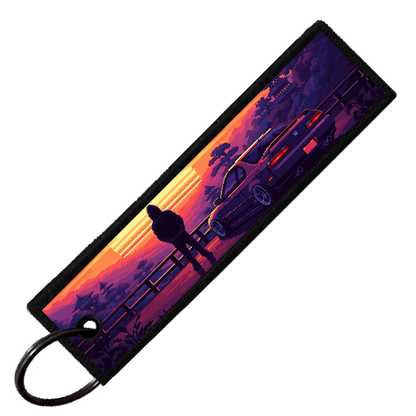 "PRELUDE SLAMMED SUNSET" CUSTOM KEY TAG