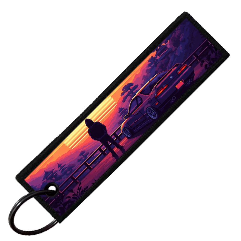 "PRELUDE SLAMMED SUNSET" CUSTOM KEY TAG