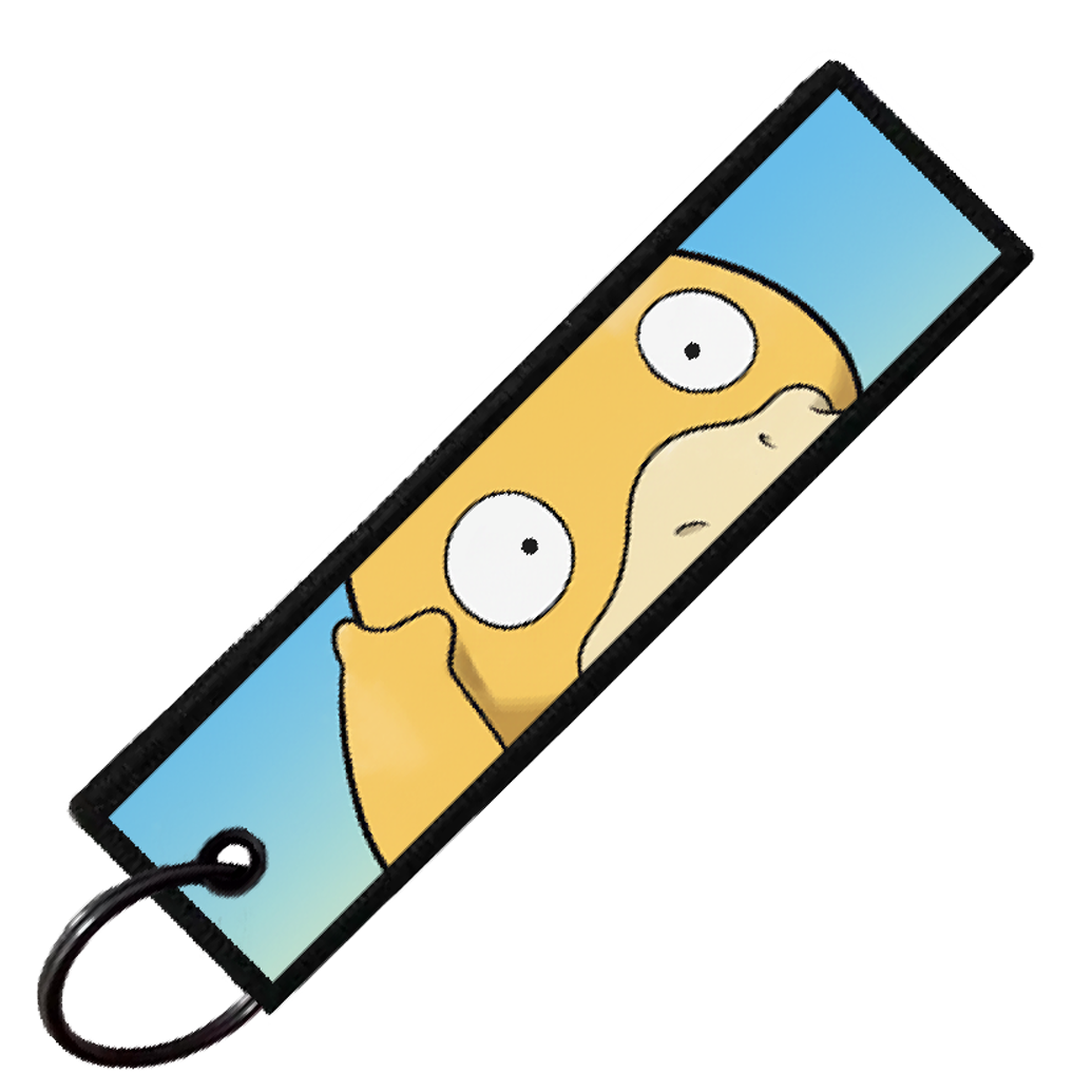 "PSYDUCK PORTRAITS" CUSTOM KEY TAG