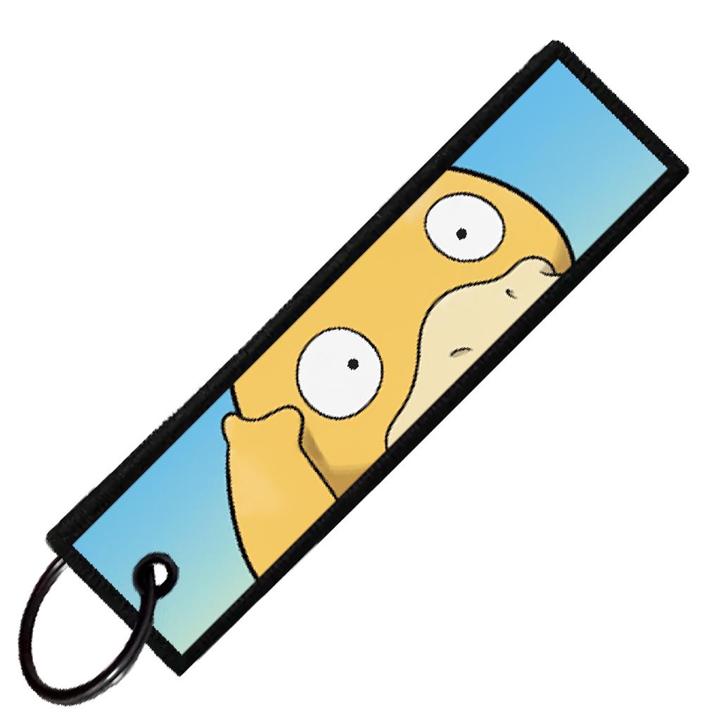 "PSYDUCK PORTRAITS" CUSTOM KEY TAG