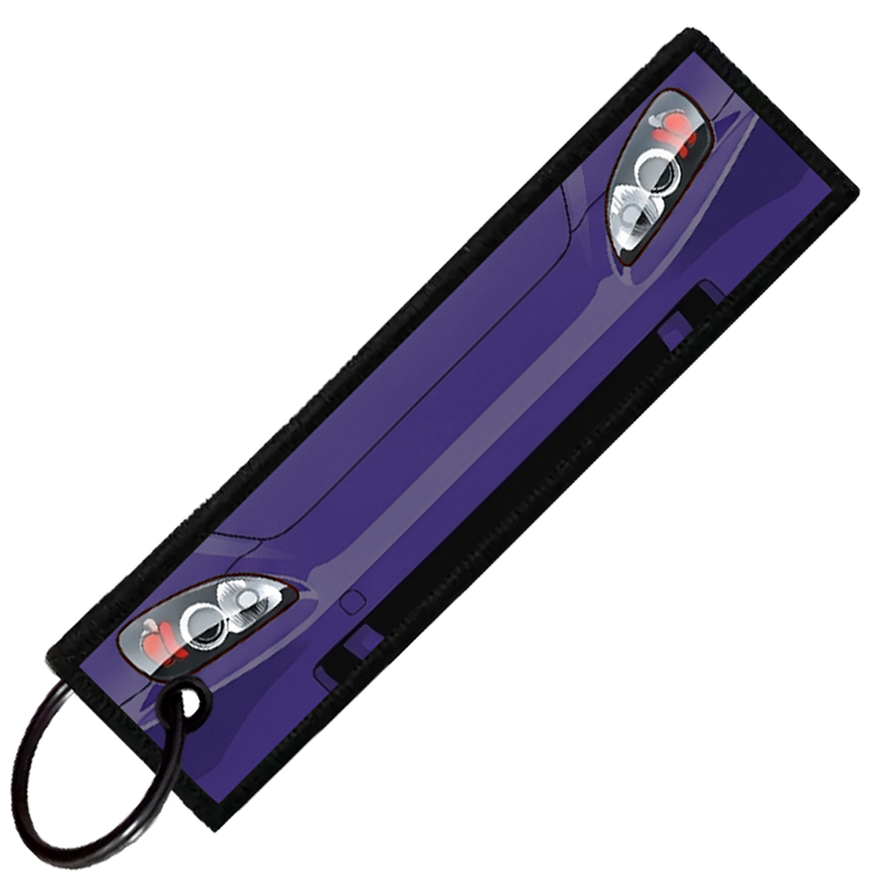 "PURPLE S2000 PORTRAIT" CUSTOM KEY TAG