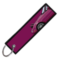 "PURPLE MIATA SIDE PROFILE" CUSTOM KEY TAG