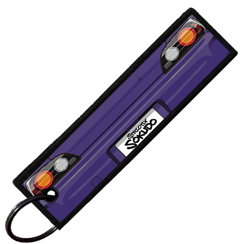 "PURPLE S2000 PORTRAIT" CUSTOM KEY TAG