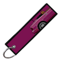 "PURPLE MIATA SIDE PROFILE" CUSTOM KEY TAG