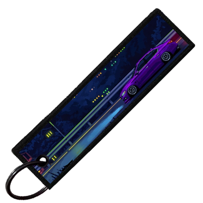 "Q50 PIXEL SIDE PROFILES" CUSTOM KEY TAG