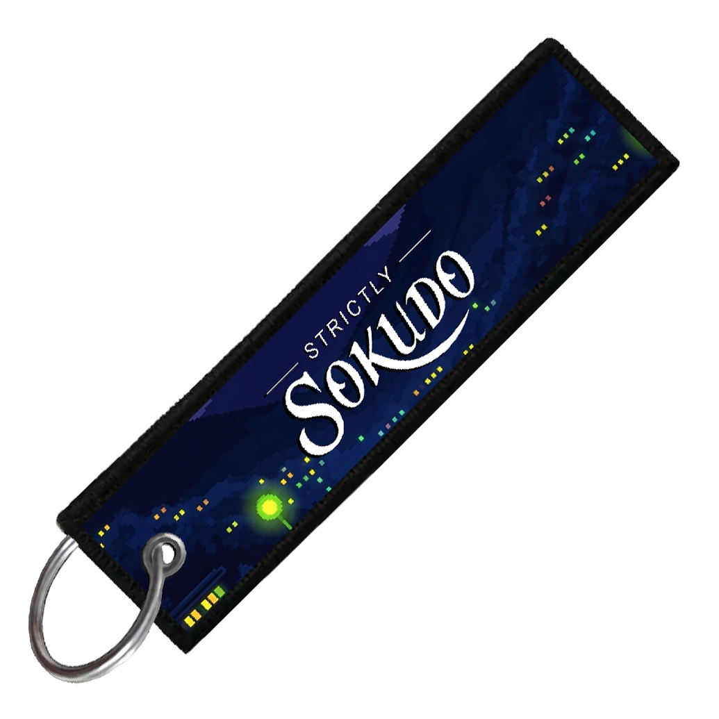 "Q50 PIXEL SIDE PROFILES" CUSTOM KEY TAG