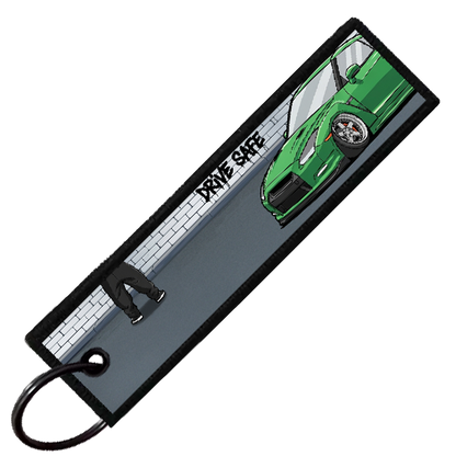 "GTR R35 TAGGED" Custom Key Tag