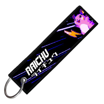 "JAPANESE RAICHU" CUSTOM KEY TAG