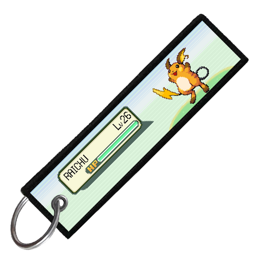 "RAICHU BATTLE ENCOUNTER" CUSTOM KEY TAG