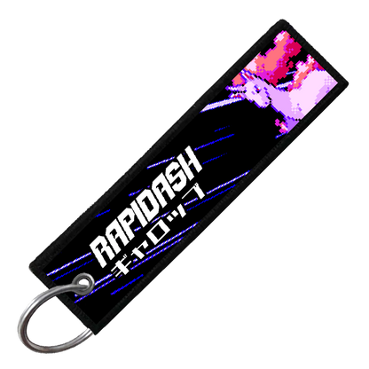 "JAPANESE RAPIDASH" CUSTOM KEY TAG