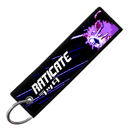 "JAPANESE RATICATE" CUSTOM KEY TAG