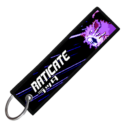 "JAPANESE RATICATE" CUSTOM KEY TAG