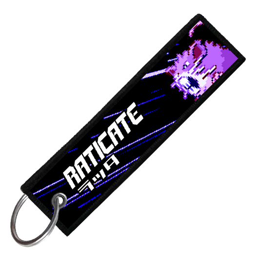 "JAPANESE RATICATE" CUSTOM KEY TAG