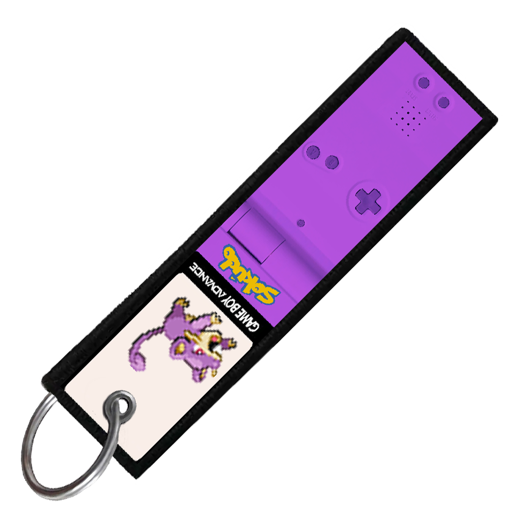 "RATTATA GAMEBOY" CUSTOM KEY TAG