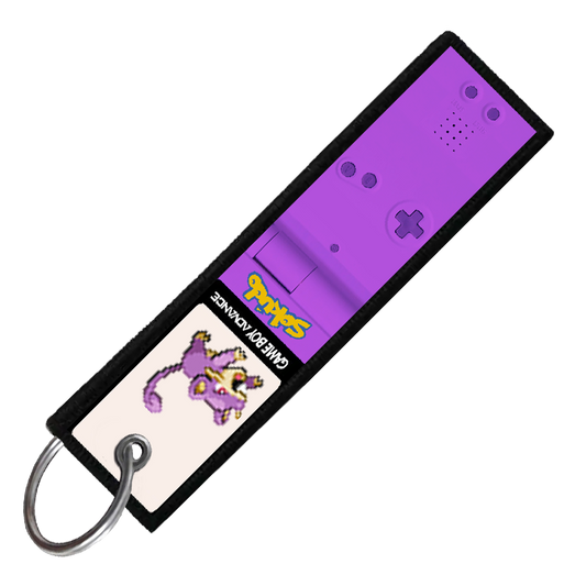 "RATTATA GAMEBOY" CUSTOM KEY TAG