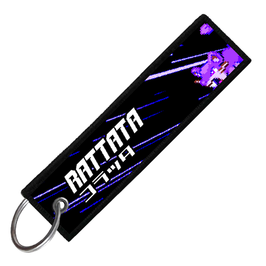 "JAPANESE RATTATA" CUSTOM KEY TAG