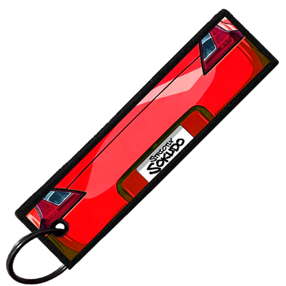 "RED 370Z PORTRAIT" CUSTOM KEY TAG