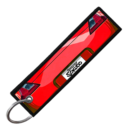 "RED 370Z PORTRAIT" CUSTOM KEY TAG