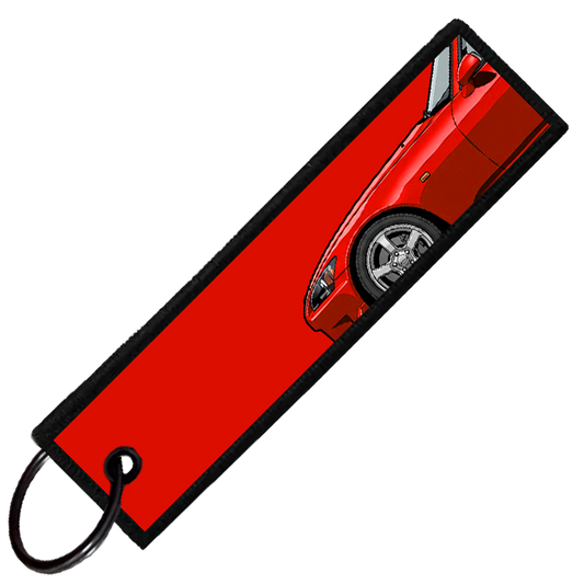 "RED S2000 SIDE PROFILE" CUSTOM KEY TAG