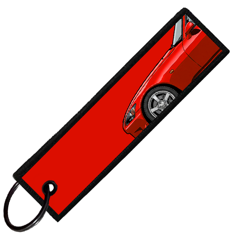 "RED S2000 SIDE PROFILE" CUSTOM KEY TAG
