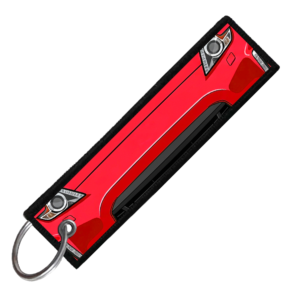 "RED 370Z PORTRAIT" CUSTOM KEY TAG