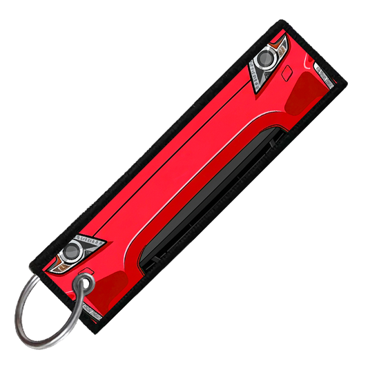 "RED 370Z PORTRAIT" CUSTOM KEY TAG