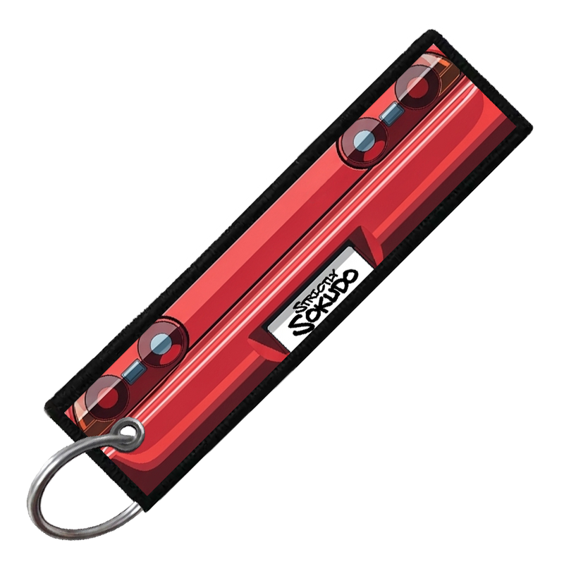 "RED R32 GTR PORTRAIT" CUSTOM KEY TAG