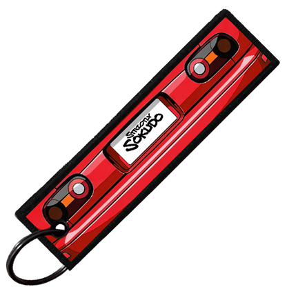 "RED MIATA PORTRAIT" CUSTOM KEY TAG